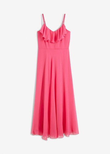 Maxikleid mit rüschen 38 - mit, gr.