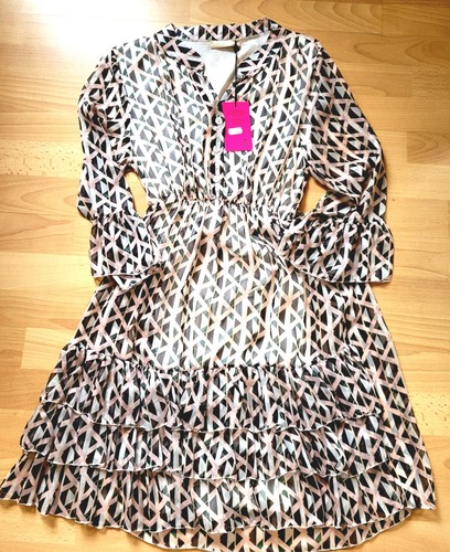 Leichtes rüschenkleid s - rüschenkleid, s/m