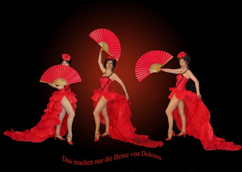 Rotes beine von dolores - rotes, dolores"