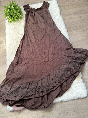 Amisu damen maxikleid - amisu, braun