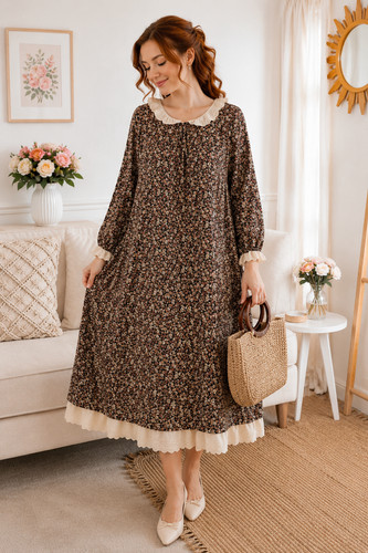 Damen kleid rüschen - 🎀,