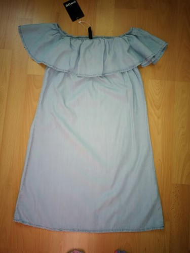 Kleid jeans optik hellblau - jeans,