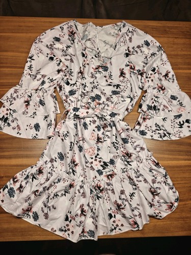 Sommerliches minikleid mit - minikleid,