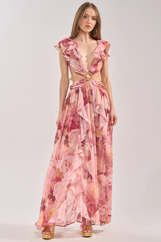 Akira kleid romantisch cut out - akira,