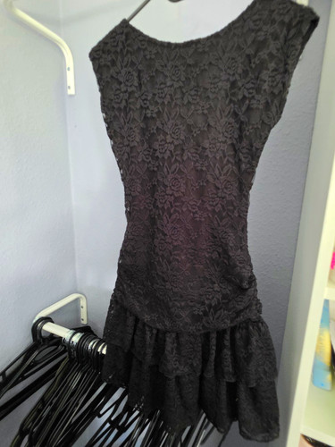 Damen minikleid schwarz - tw,