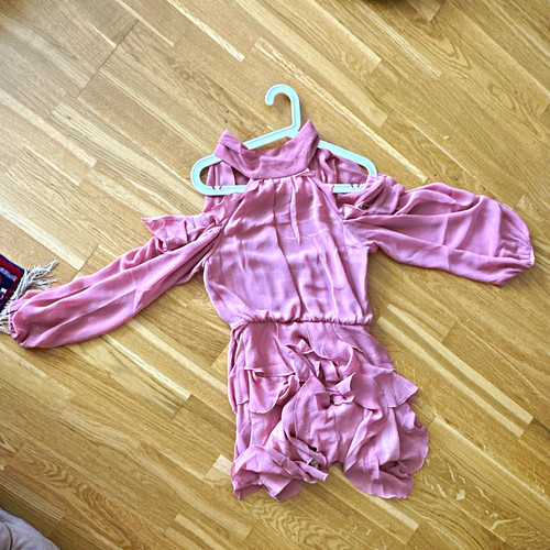 Zara damen minikleid rosa - xs,