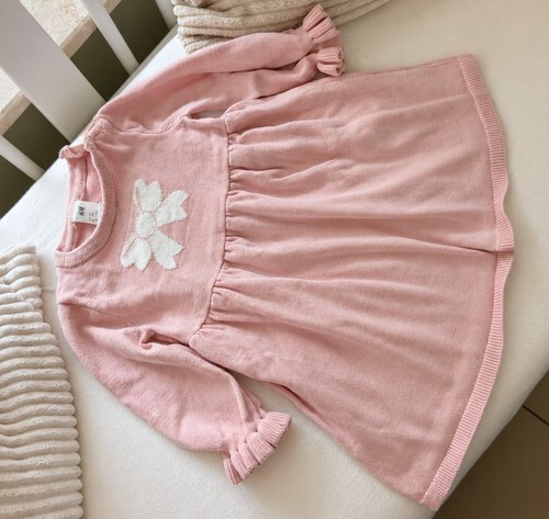 Baby mädchen strickkleid - h&m,