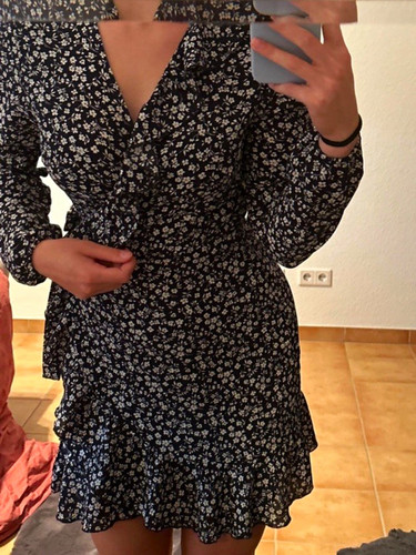 Only damen wickelkleid kurz - only,