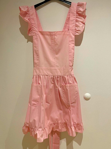 Mädchen latzkleid rosa l - mädchen,