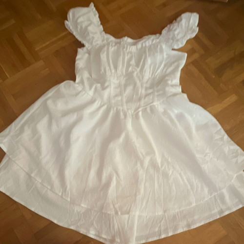 Sommerkleid kurz weiß - kurz,