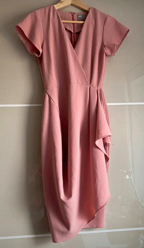 Asos damen wickelkleid rosa - asos,