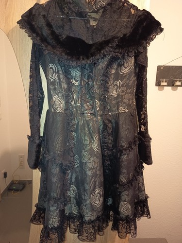 Gothic kleid schwarz - kleid,