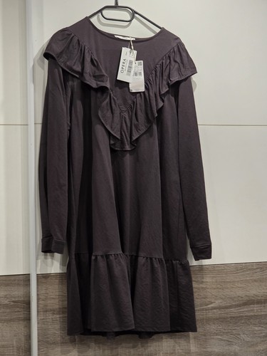 Mango kleid dunkelgrau - mango,