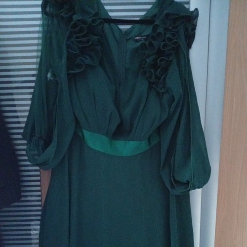 Damen kleid grün - kleid,