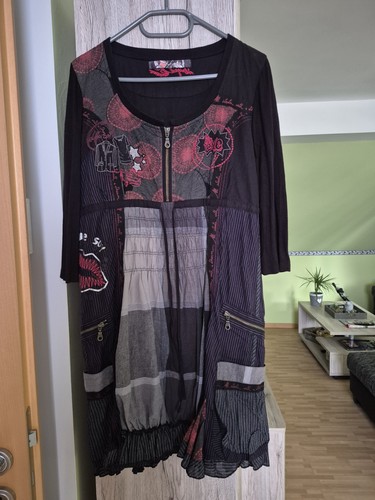 Desigual kleid 40 m l - gr., 38