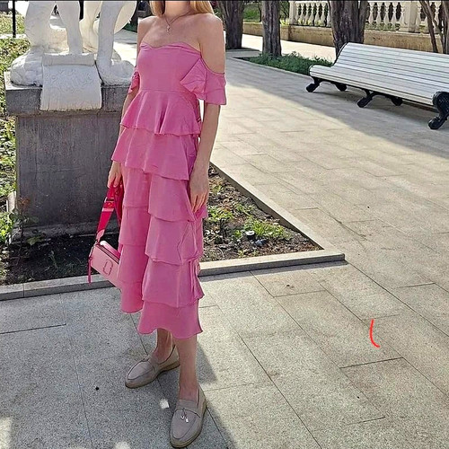 Damen carmen kleid - na-kd,