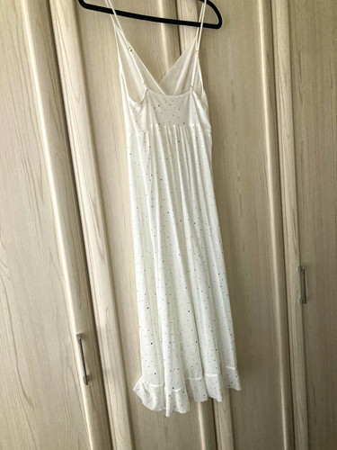 Damen trägerkleid weiß - damen, trägerkleid,