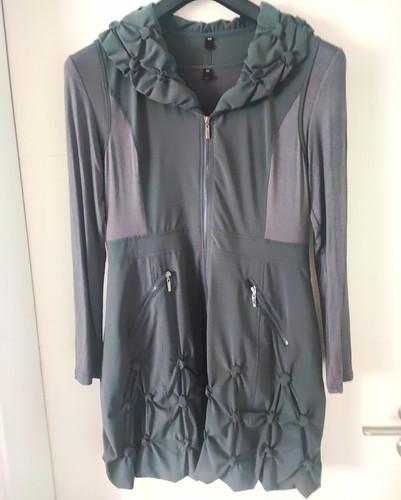 Damen zweiteiliges kleid grau - damen,