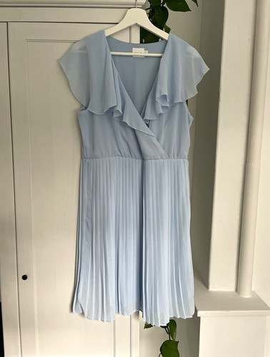 Vila damen kleid hellblau - vila,