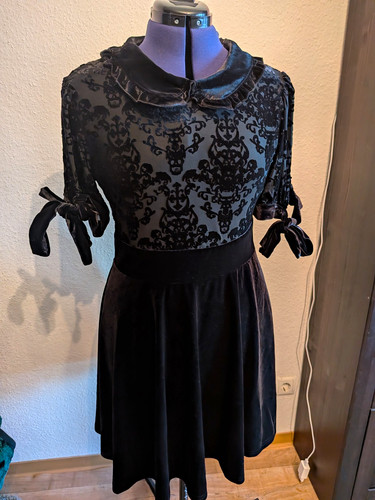 Killstar miss furfur samt - killstar,