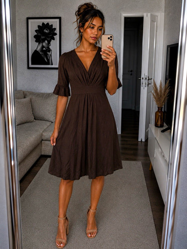 Zara damen midikleid s - zara,