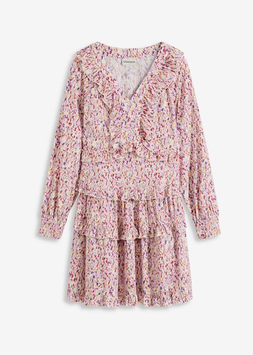 Kleid mit rüschen - kleid,
