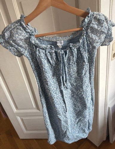 Geblümtes kleid kurzarm - kleid,