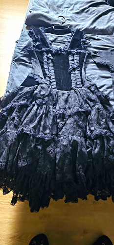Burleska spitzenkleid schwarz - spitzenkleid,