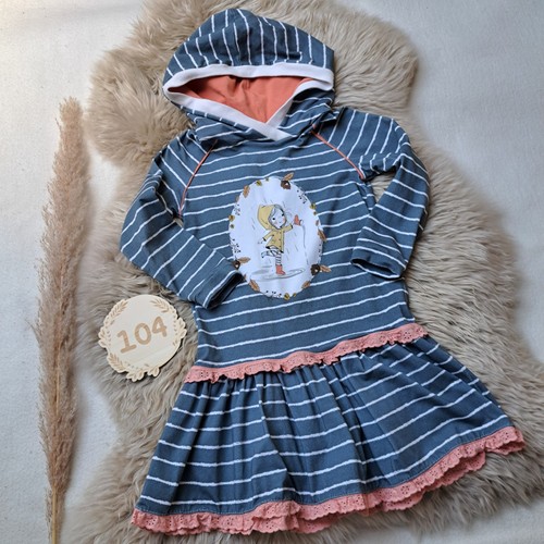 Handmade mädchen kleid 104 - mädchen,