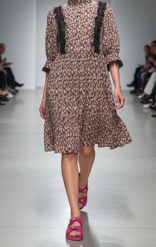 Sofie schnoor kleid ruschen - schnoor,
