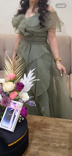 Damen abendkleid lang grün - damen,