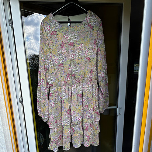 Damen kleid kurz - kurz, mehrfarbig