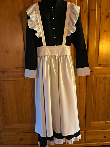 Damen maid kostümkleid mit - kostümkleid,