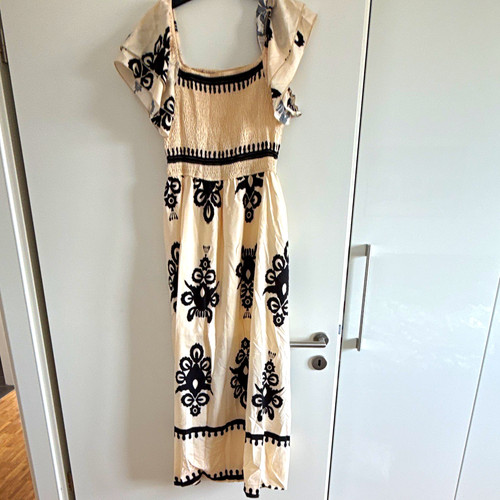 Damen midi kleid linie - damen, a-linie