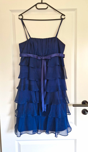Damen trägerkleid blau 40 - damen, gr.