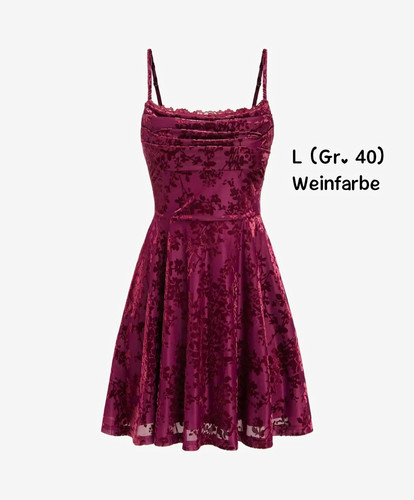 Rüschen saum minikleid - saum, (gr
