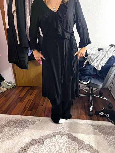 Damen abendkleid midi - midi, l