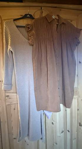 Set zweiteiler strickkleid - strickkleid, &